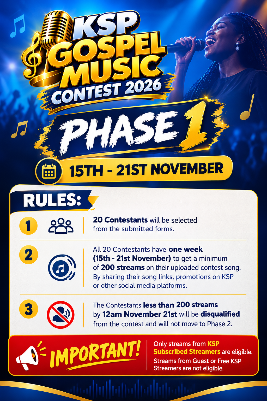 Contest Blog Contest Form - Kings Sound Promotions